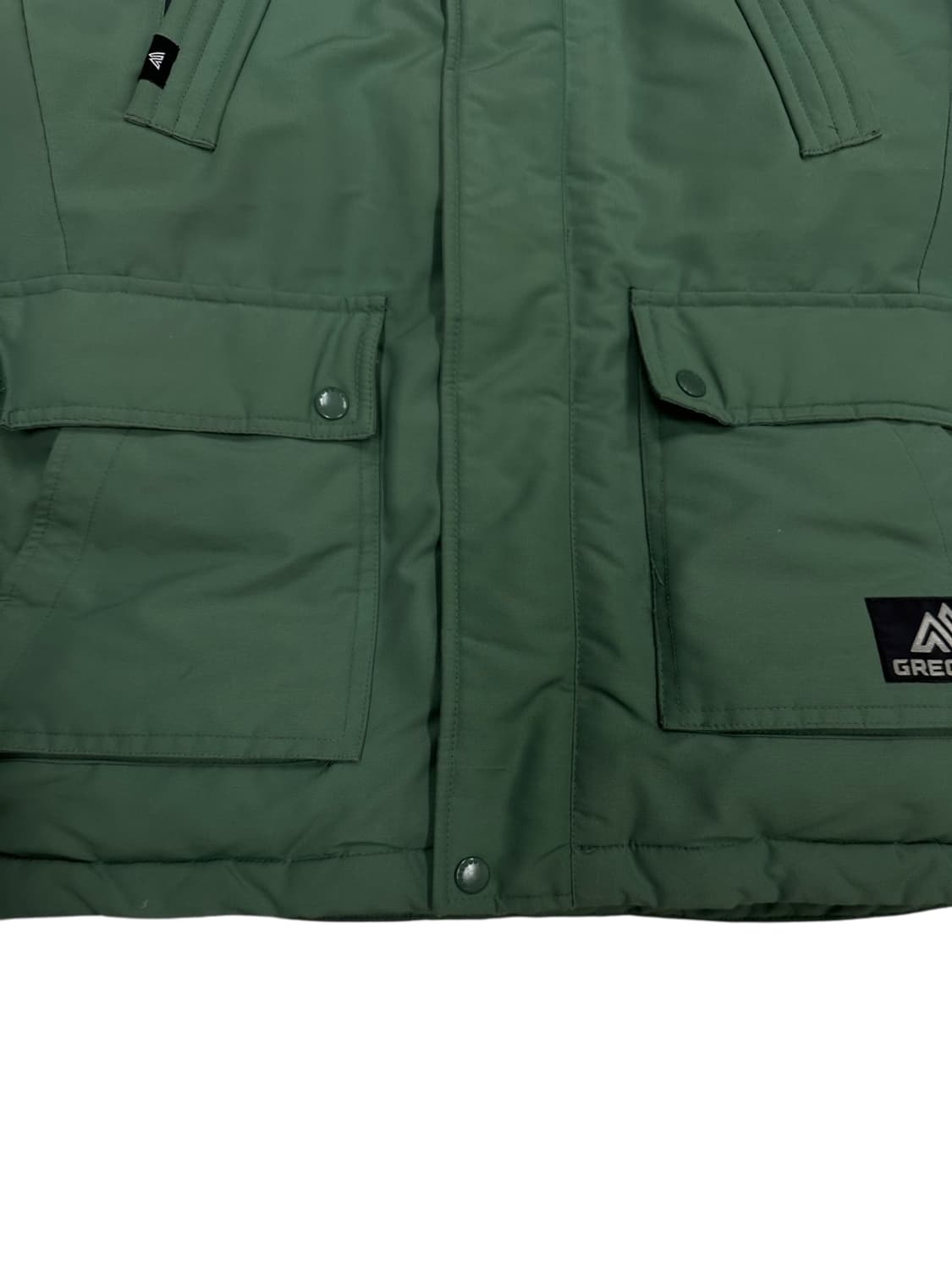 그레고리 덕다운 패딩 카키그린 (M) 상품이미지4