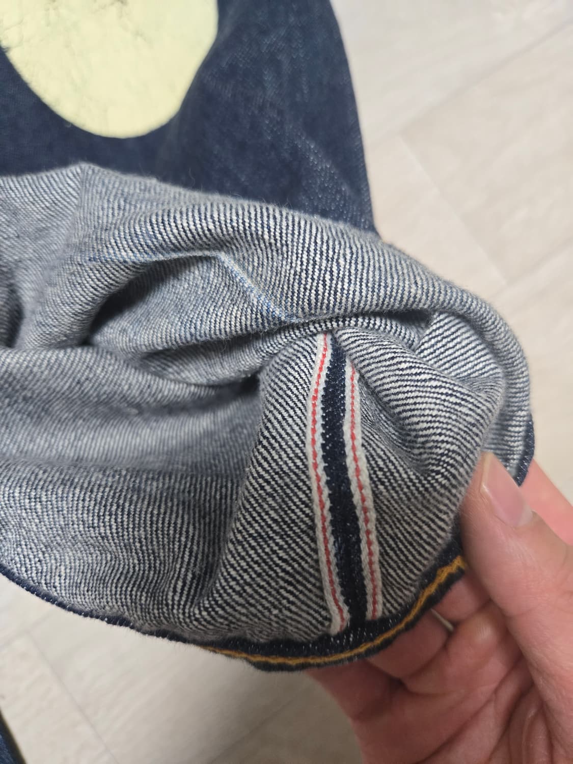 90후반~00초반 추정 에비수 No.2 lot2001 셀비지 데님 상품이미지6