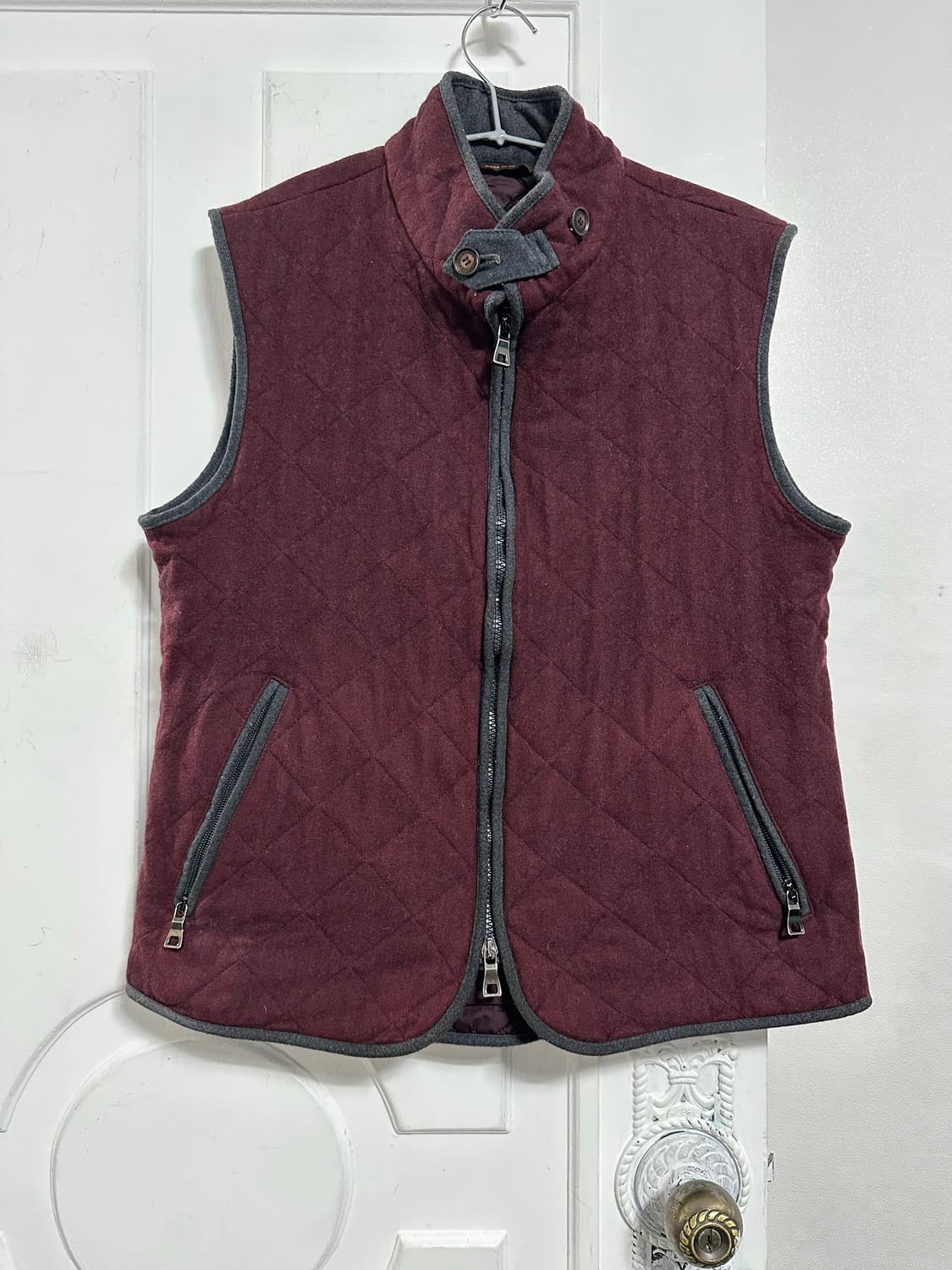 워터빌 WATERVILLE 플란넬 퀄팅 베스트 상품이미지1