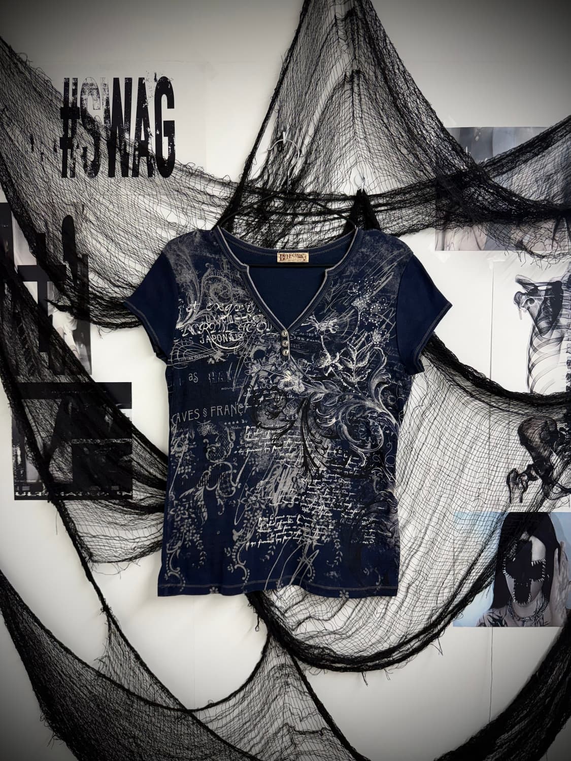 00s cubic printing halfsleeve 상품이미지3