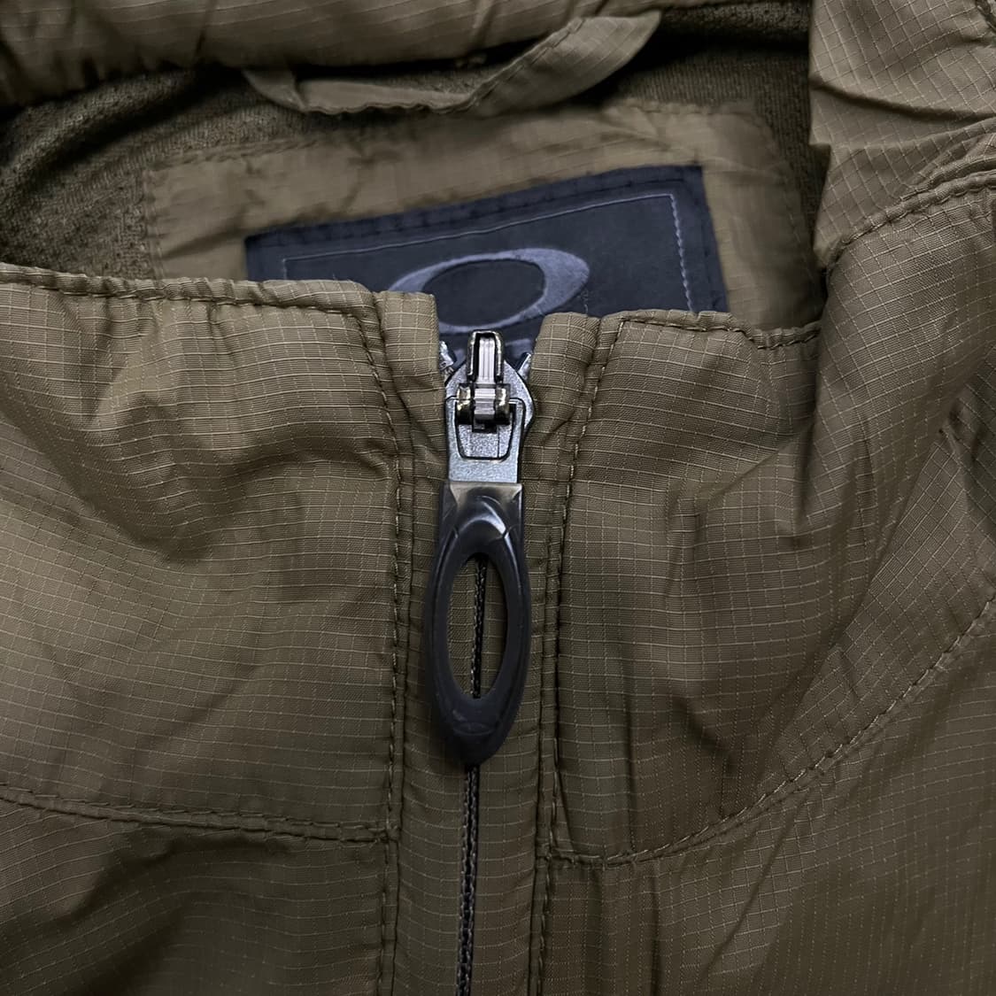 [정품/M] 오클리 바람막이 자켓 카키 b15 상품이미지6