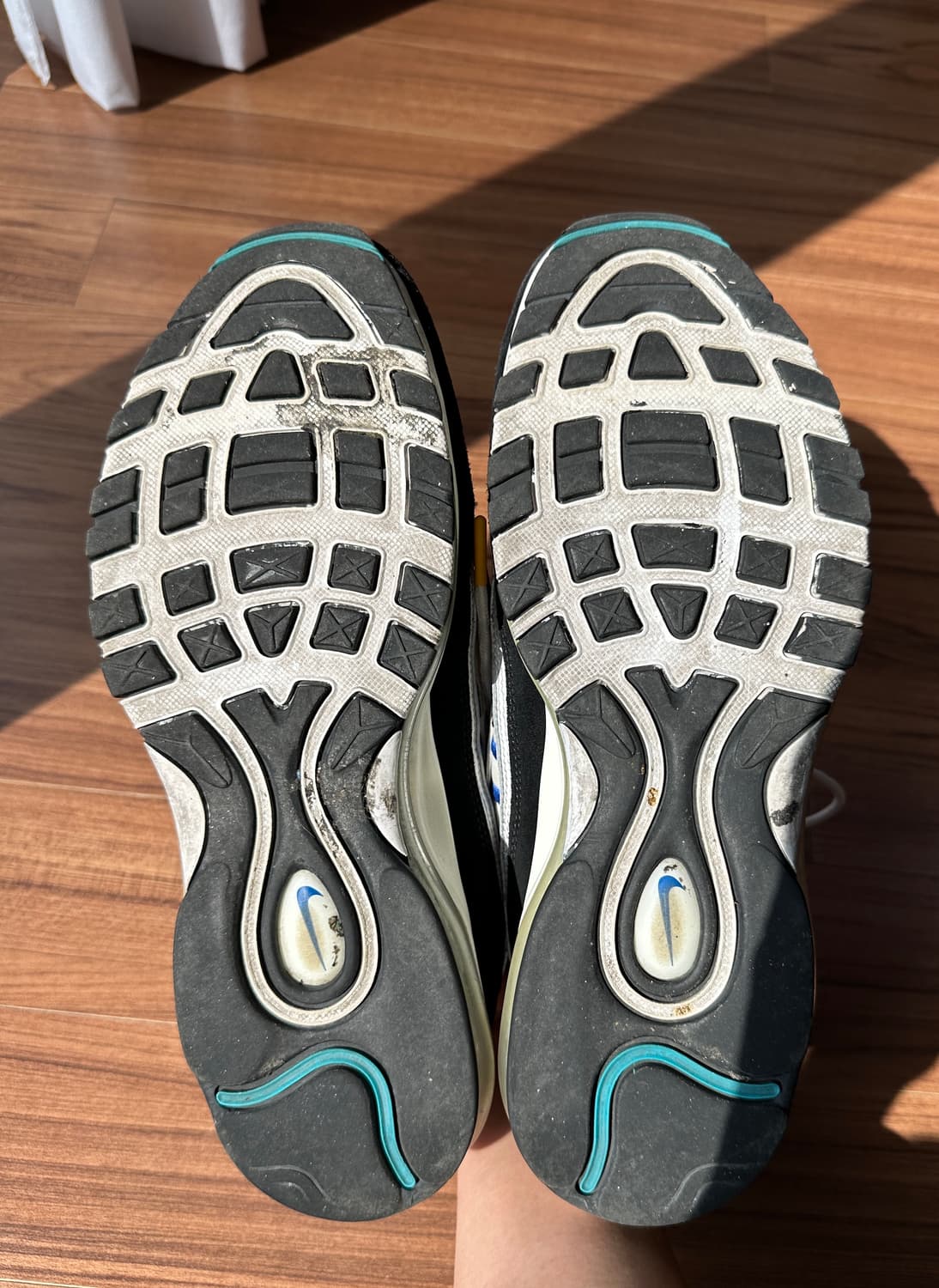 나이키 에어맥스 98 프리미엄 화이트 틸네뷸라 280 상품이미지6