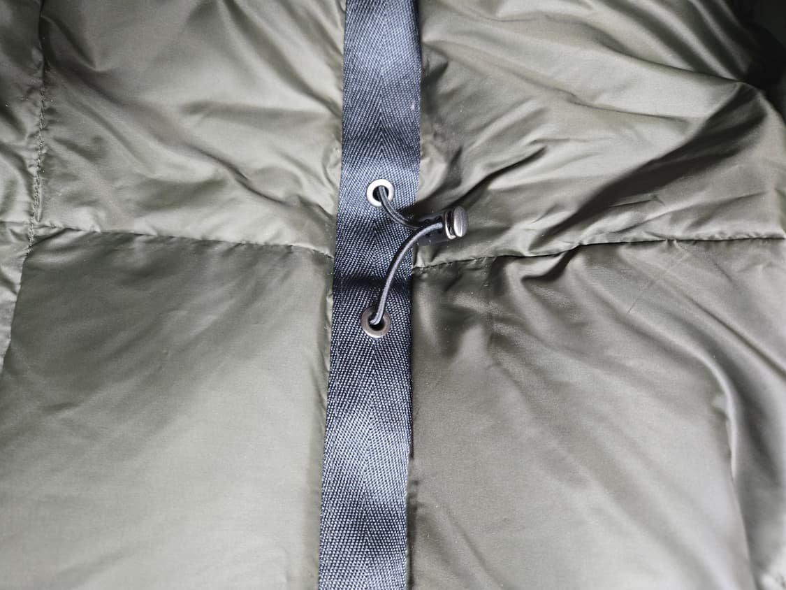 ANDZ 엔드지 덕다운 양모넥 탈착0 패딩100 차콜그레이 상품이미지6