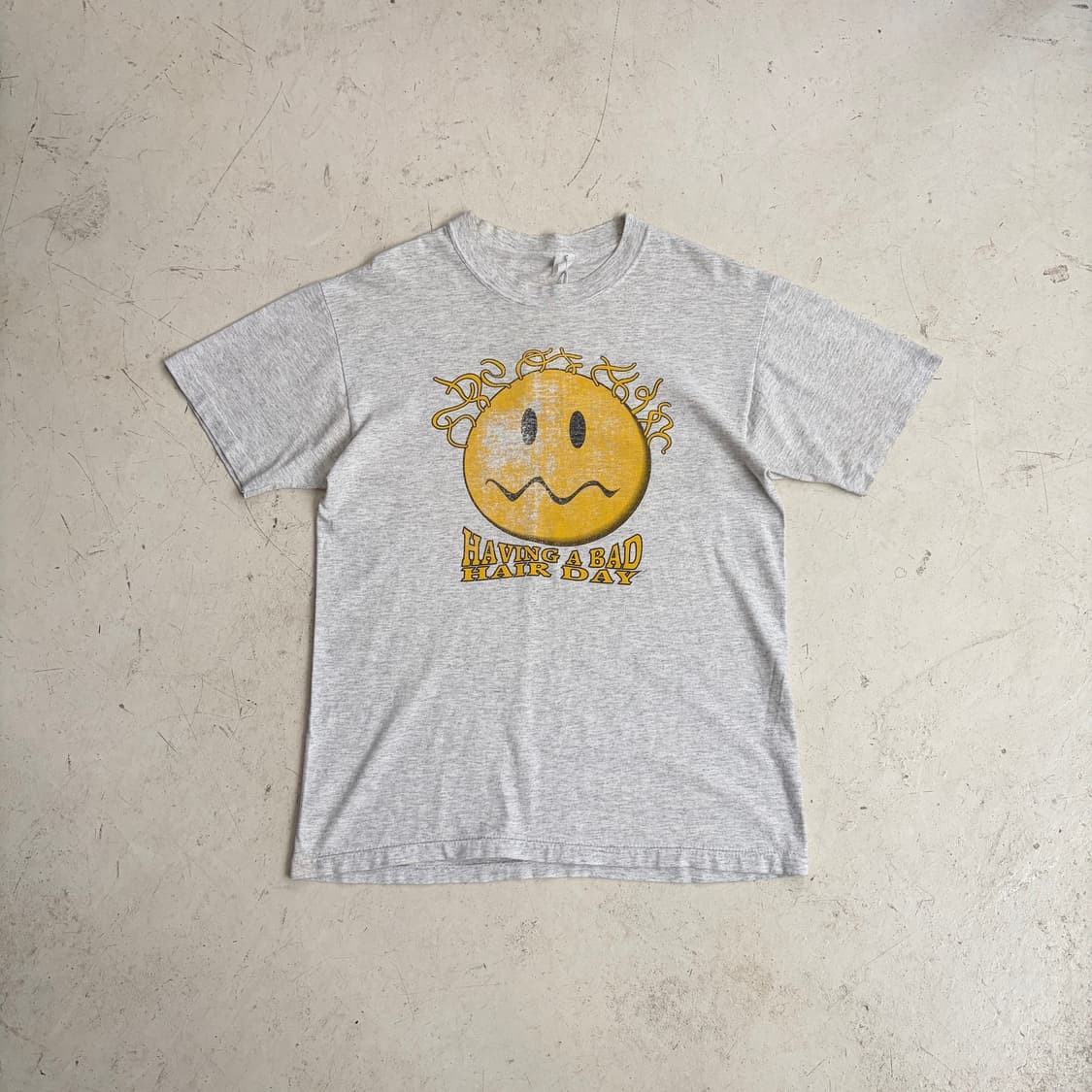 90s USA 스마일 빈티지 싱글스티치 반팔티 M 상품이미지1