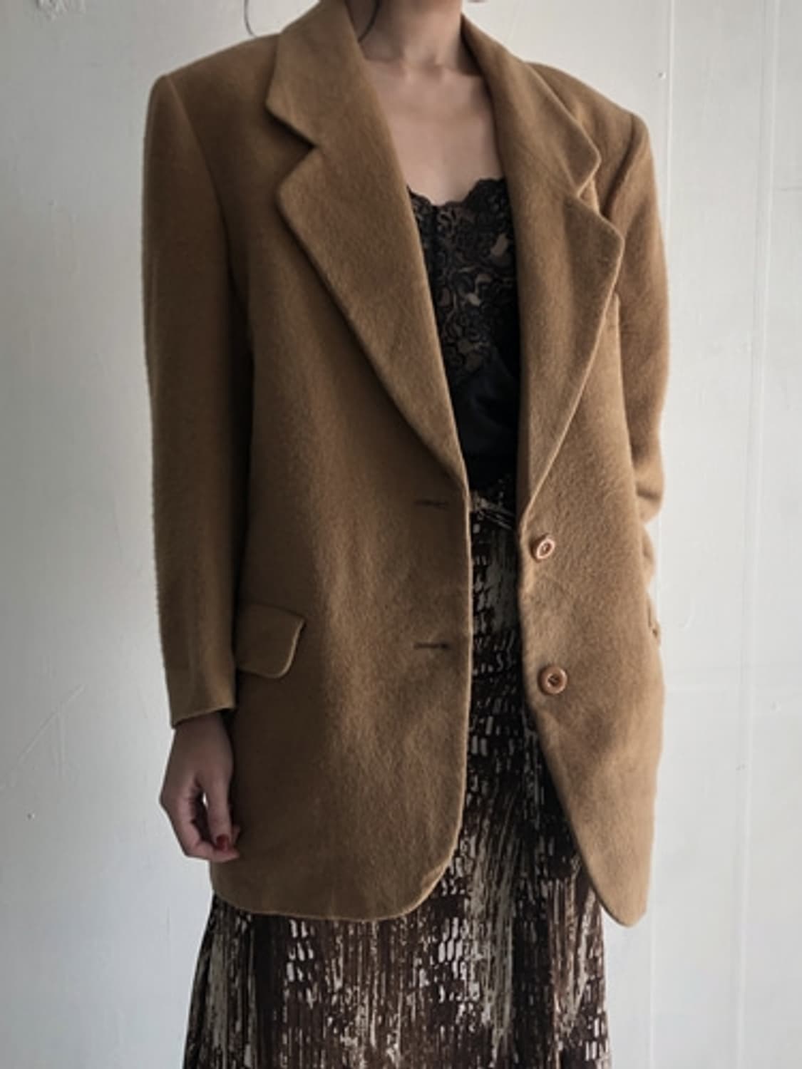 Burberry camel wool blazer 상품이미지1