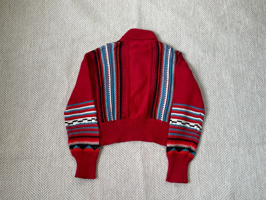 자라 멕시칸 나바호 니트 집업 J03236 상품이미지5