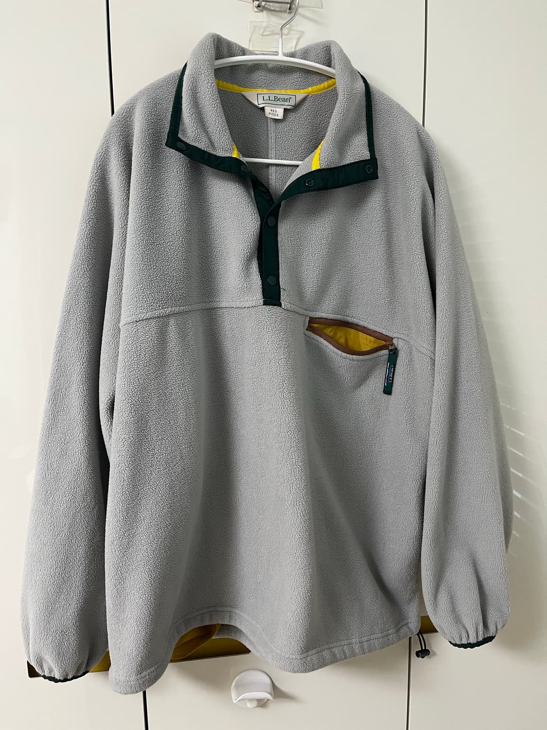 L.L.Bean 엘엘빈 그레이 풀오버 후리스 상품이미지1