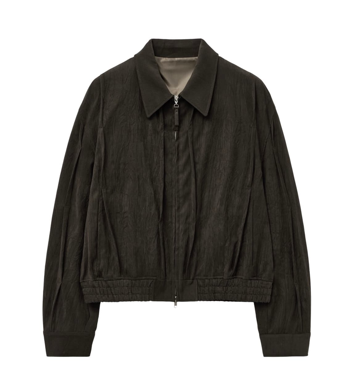 엘무드 닷츠 블루종 자켓 브라운 48 새상품 상품이미지1