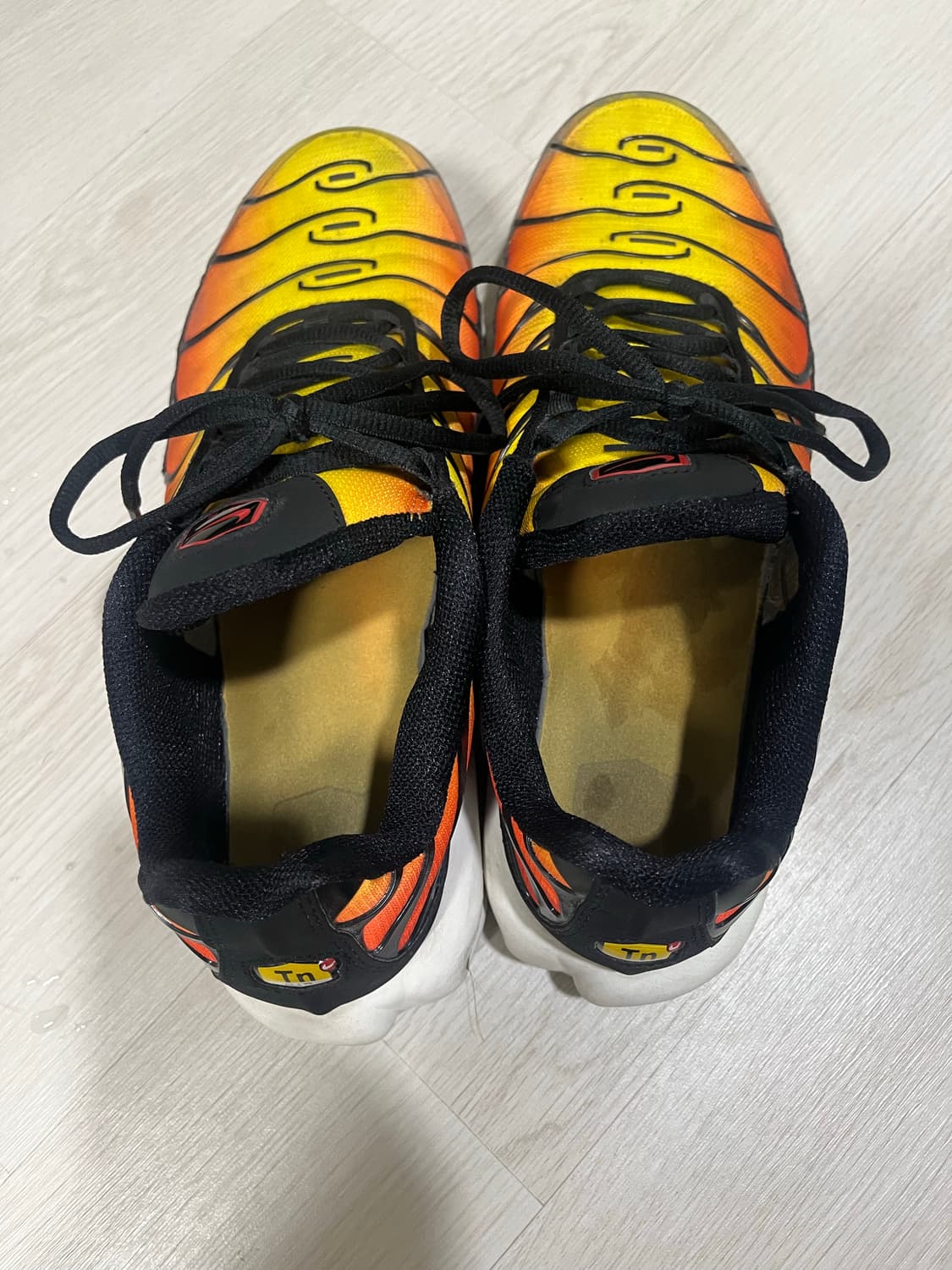 나이키 에어맥스 플러스 옐로우 280mm 상품이미지6