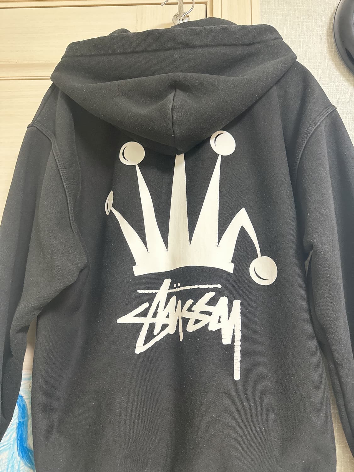 스투시 크라운 후드집업S 상품이미지2