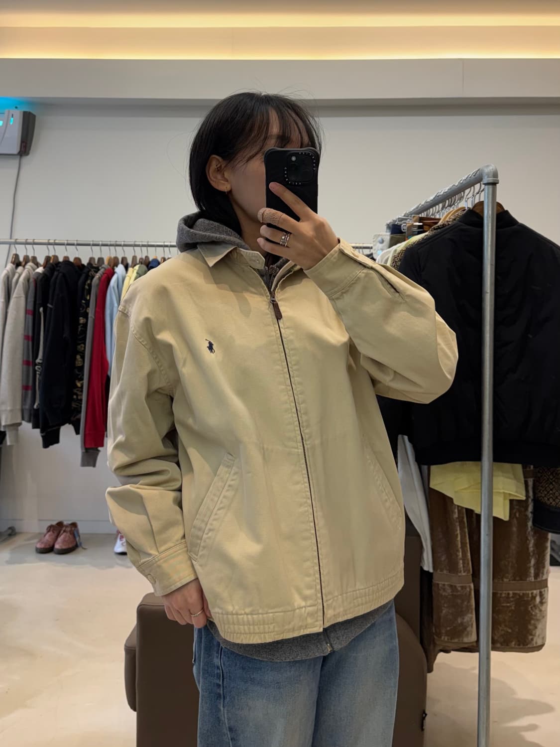 90s 폴로 랄프로렌 블루종 자켓 상품이미지7