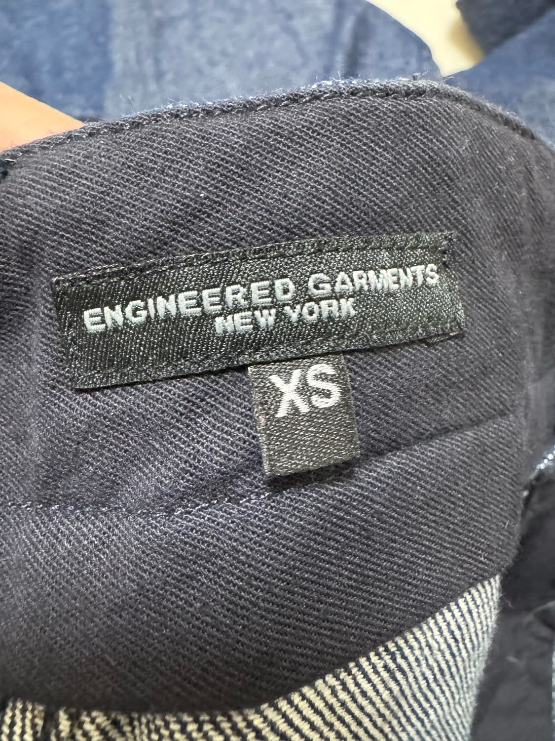 엔지니어드가먼츠 퍼티그팬츠 인디고 XS사이즈 상품이미지3