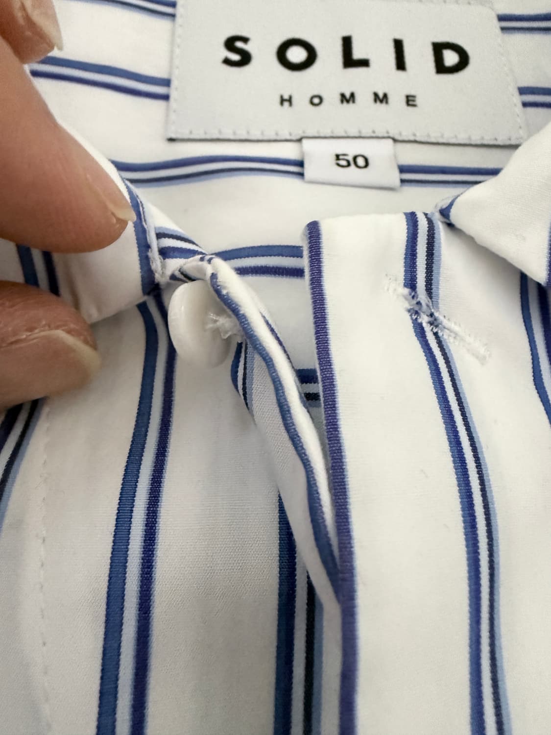 솔리드 옴므 셔츠 상품이미지3