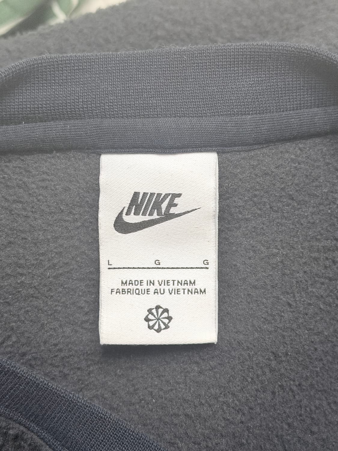 나이키 뽀글이 플리스 맨투맨 블랙 L 상품이미지3