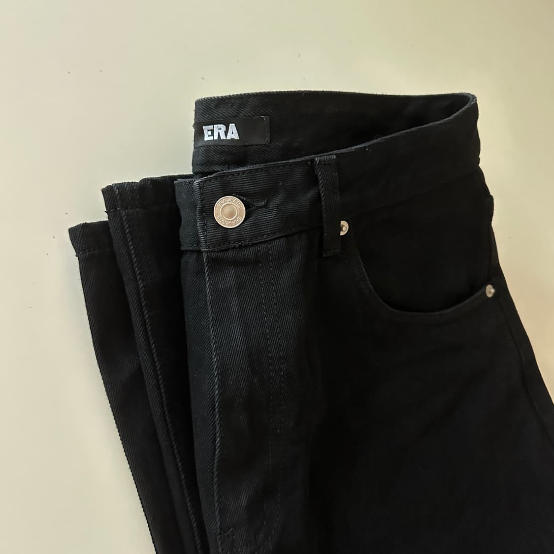 이알에이 WOMEN ERA WIDE FIT DENIM PANTS 상품이미지5