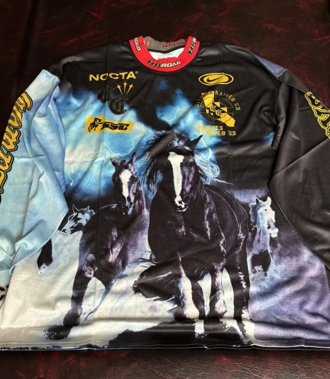 (미발매) 녹타X나이키 캄튼 카우보이 롱슬리브 상품이미지3