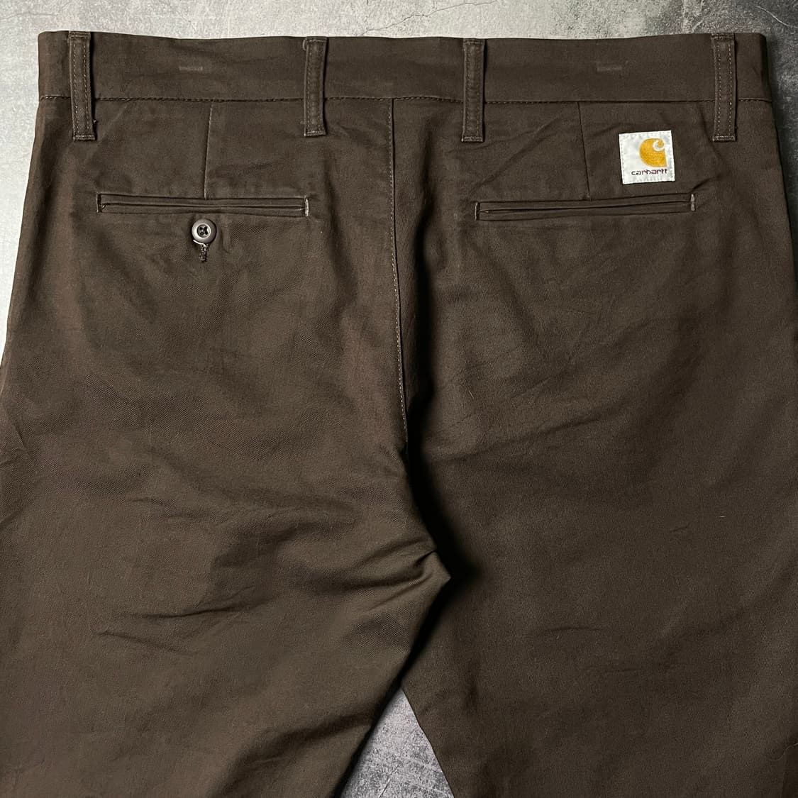 CARHARTT 칼하트 빈티지 브라운 치노 팬츠 A00905 상품이미지7