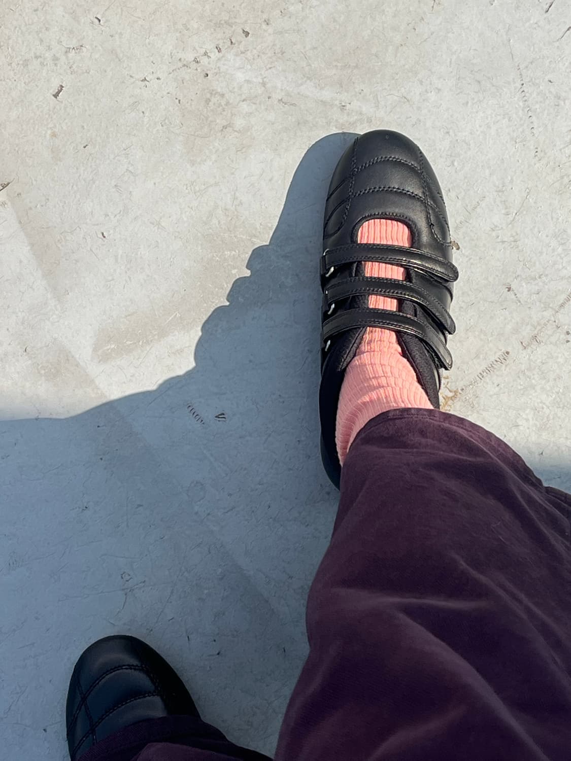 다이닛 모찌 슈즈 블랙 상품이미지1