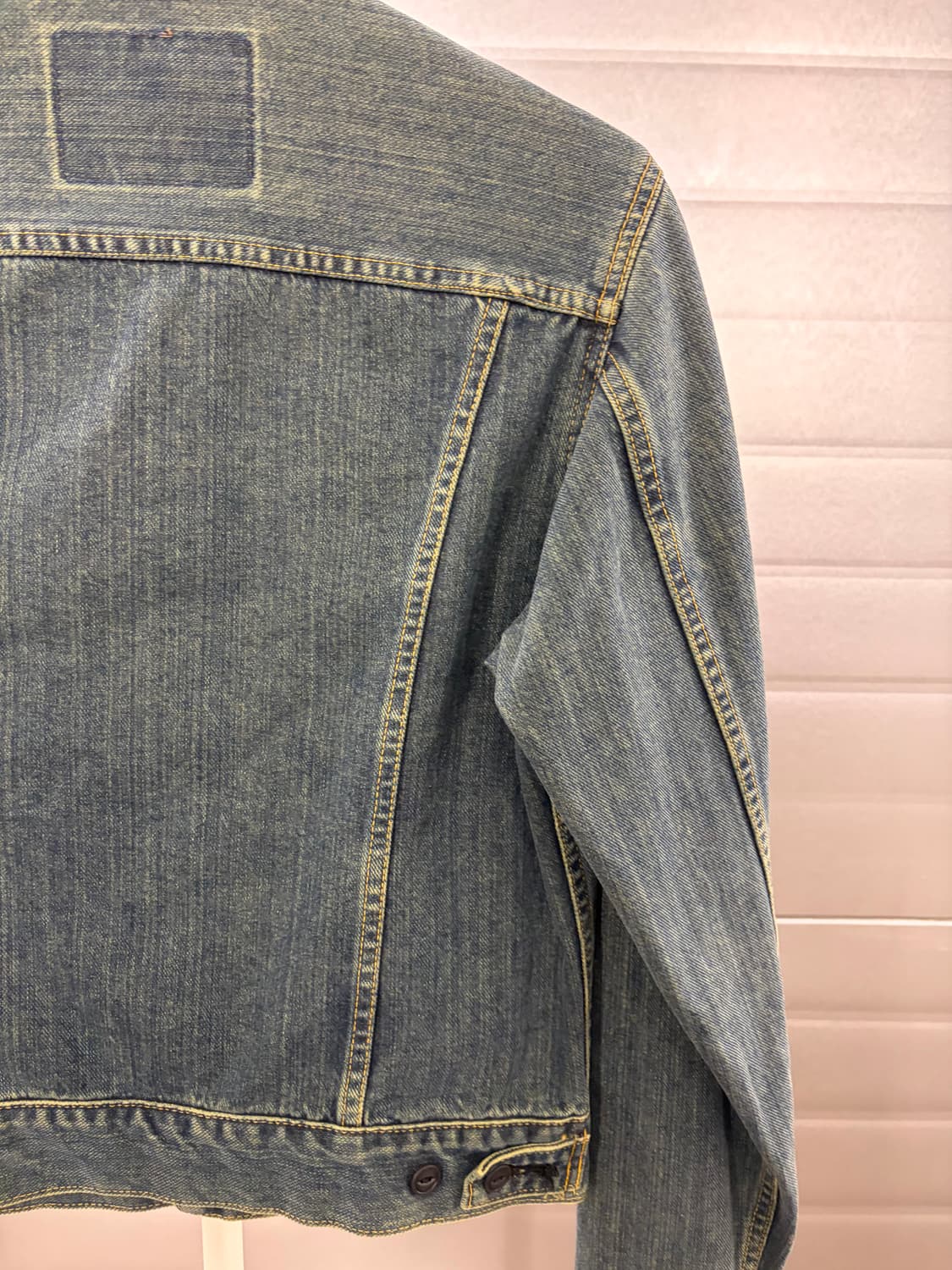 Edwin 90's vintage denim trucker jacket  상품이미지7