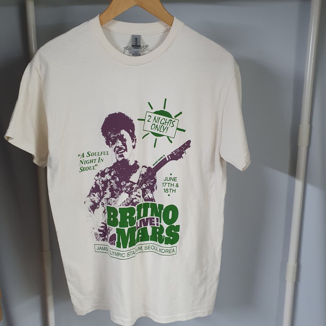 브루노 마스 콘서트 굿즈 티셔츠 상품이미지1