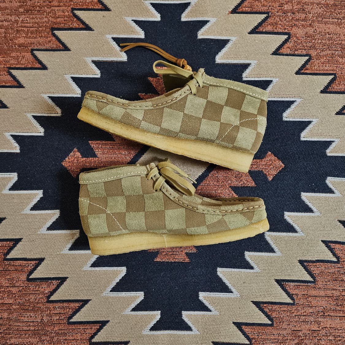 클락스 왈라비 부츠 메이플 체커보드 / 국내 미발매 상품이미지3