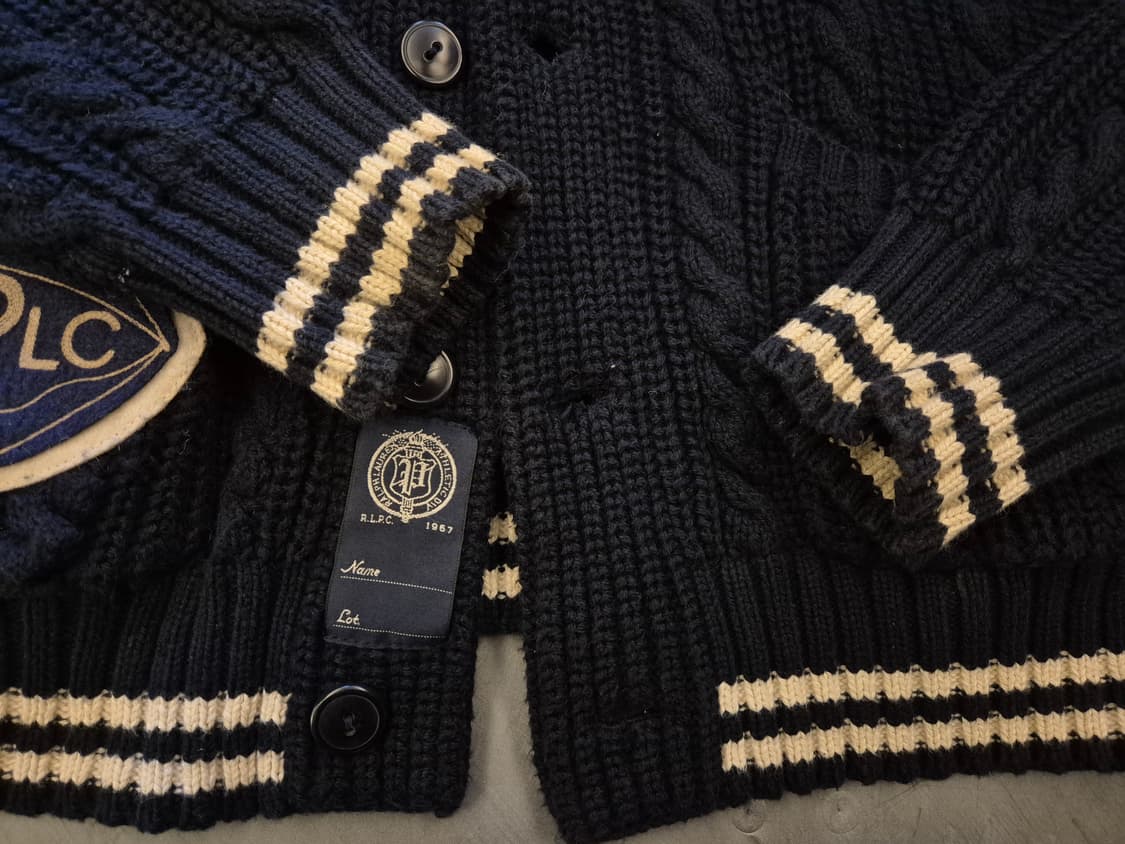 폴로랄프로렌 레터맨 숄카라 가디건 상품이미지4