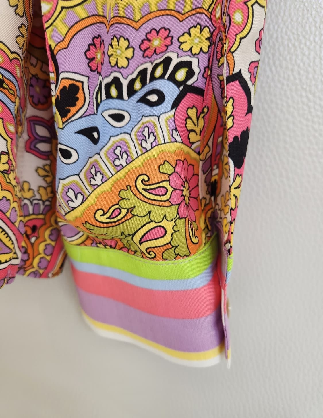 (새상품)막스마라 브랜드 마렐라 페이즐리 프린티드 블라우스 66사이즈 상품이미지7