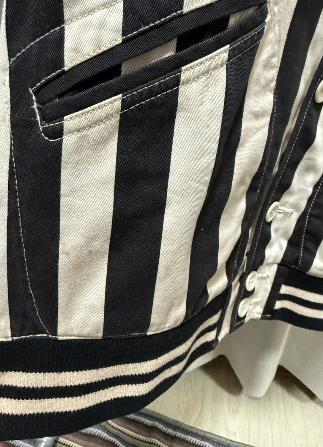 와코마리아 스트라이프 자켓 상품이미지5