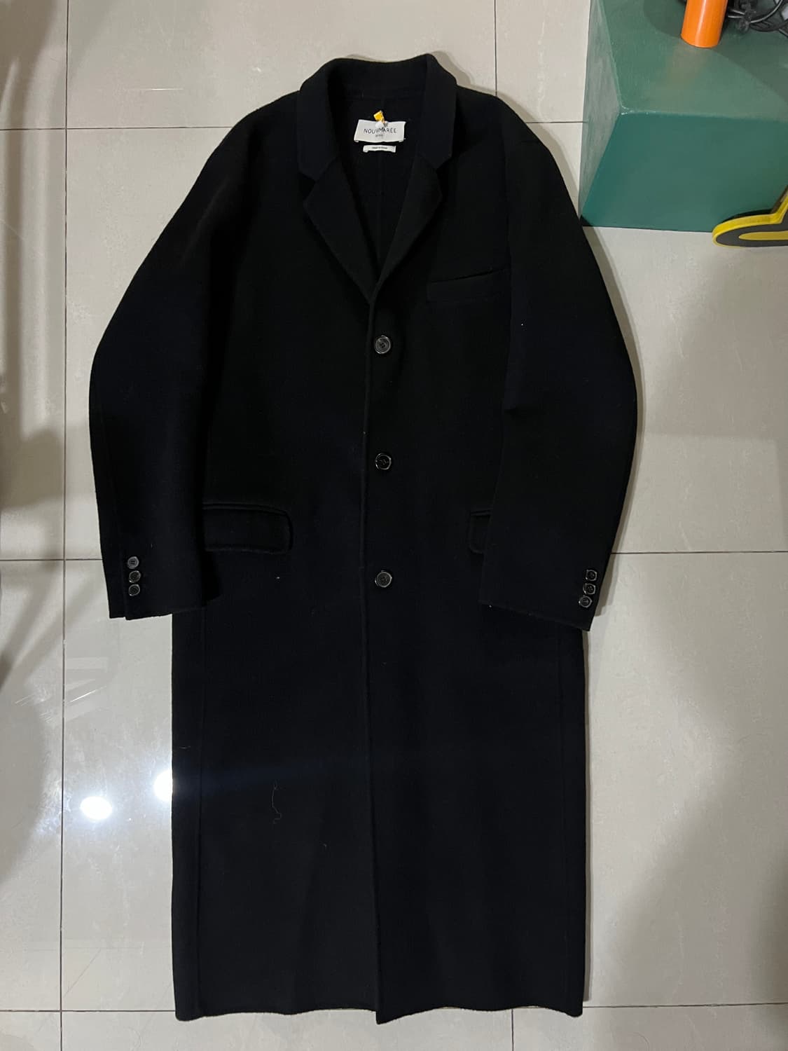 NOUVMAREE Sophia Handmade Wool Coat 상품이미지3