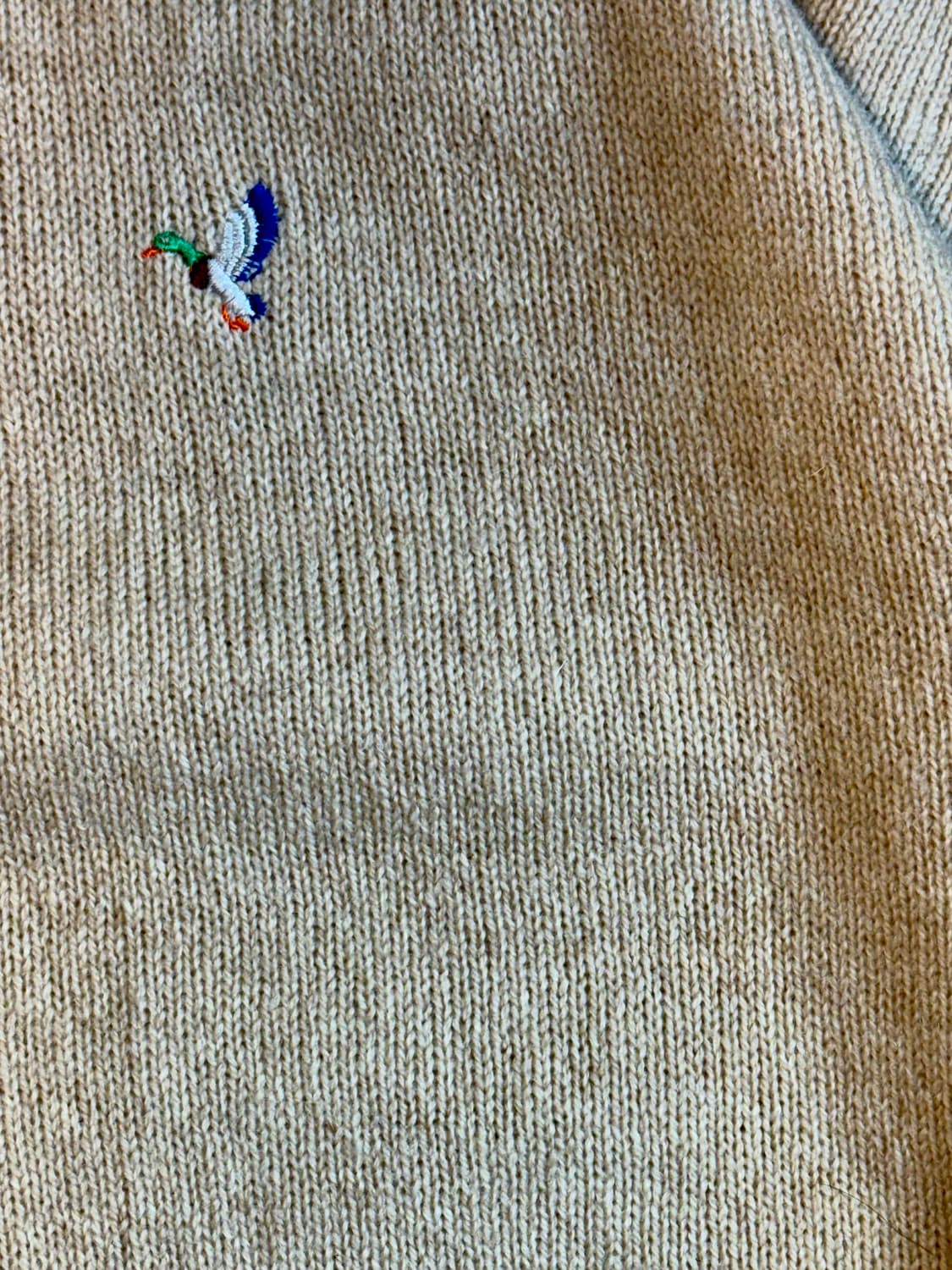 빈티지 Flying Sportsman 크루넥 울 스웨터 USA Made 상품이미지5