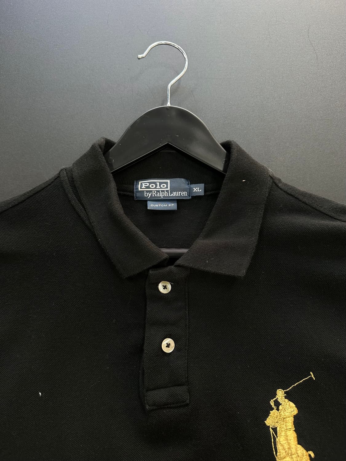 폴로랄프로렌 빅포니 넘버링 슬릿 PK롱슬리브긴팔티 상품이미지6