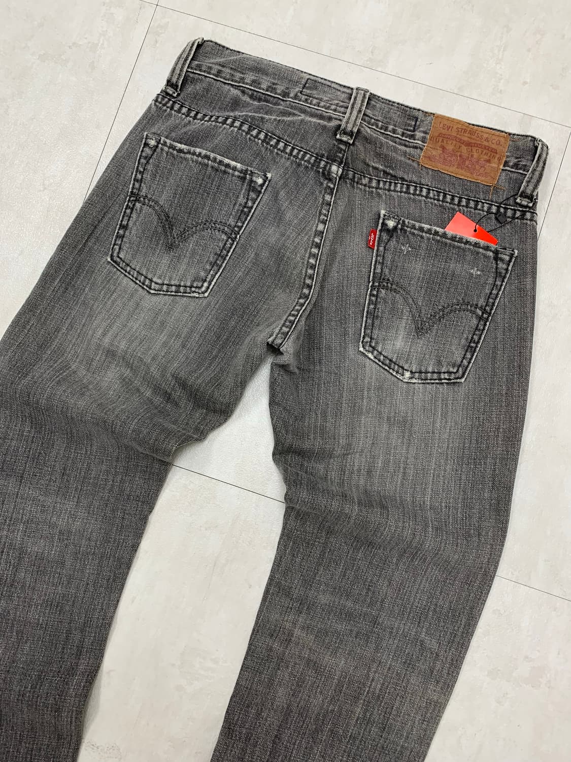 리바이스 511 흑청 데님 팬츠 #690 상품이미지6