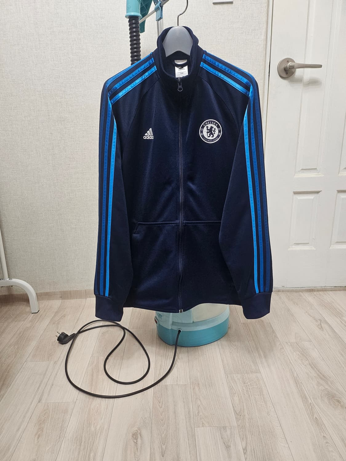 (100)L ☆우주매물☆ 아디다스 첼시 [네이비] 그라데이션 트랙탑져지 상품이미지1