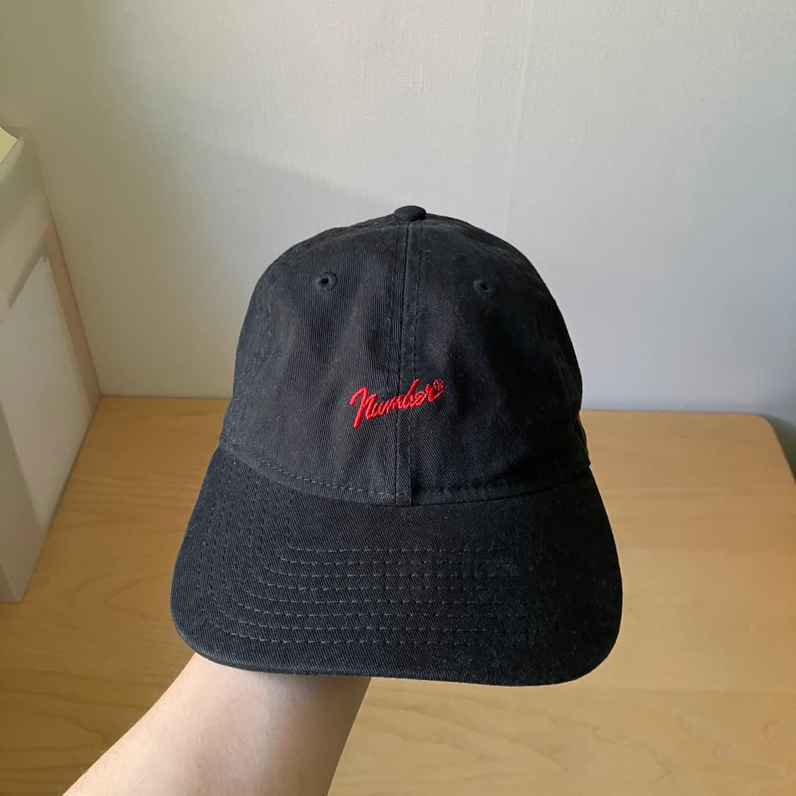 Number (N)ine X New Era logo cap 상품이미지2