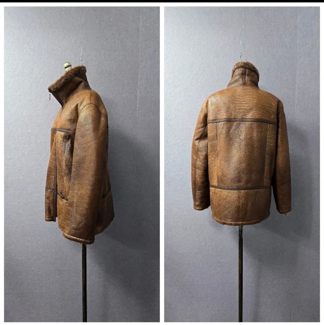 레베카 최연옥 양털 시어링 양가죽 무스탕 자켓 상품이미지4