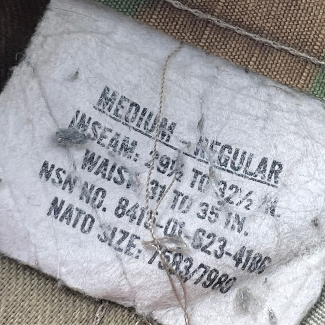 [중고] 미군 OCP 하의 팬츠 M 상품이미지5