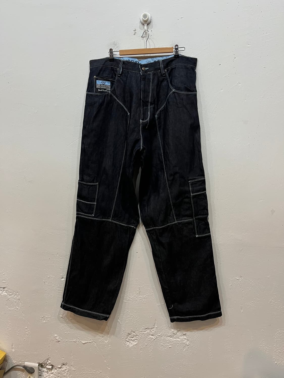 SCHOOL OF HARD KNOCKS 올드스쿨 와이드 데님팬츠 38 상품이미지2