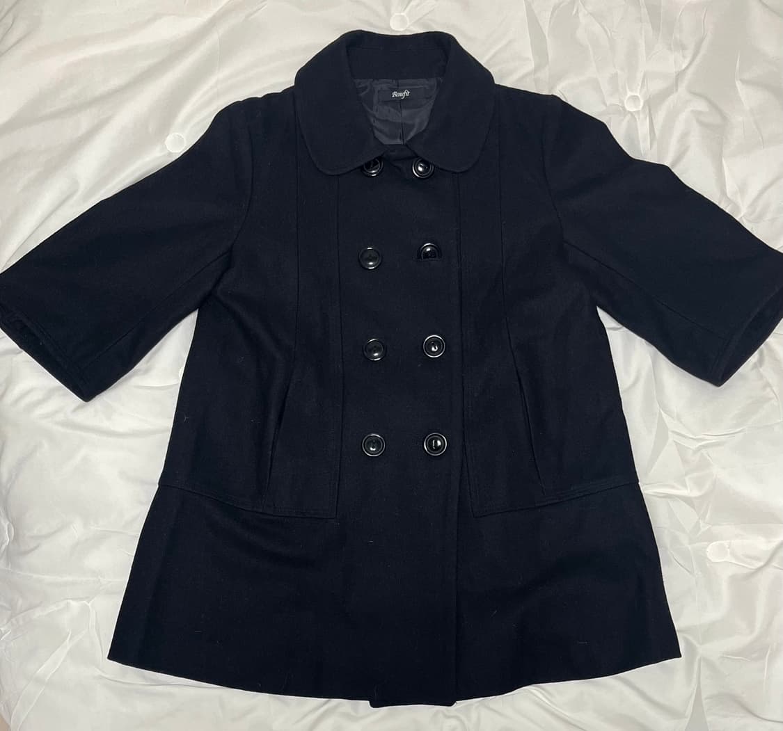 Benefit 더블버튼 하프코트 떡볶이 일본빈티지리즈리사스나이델엑시즈팜 상품이미지2