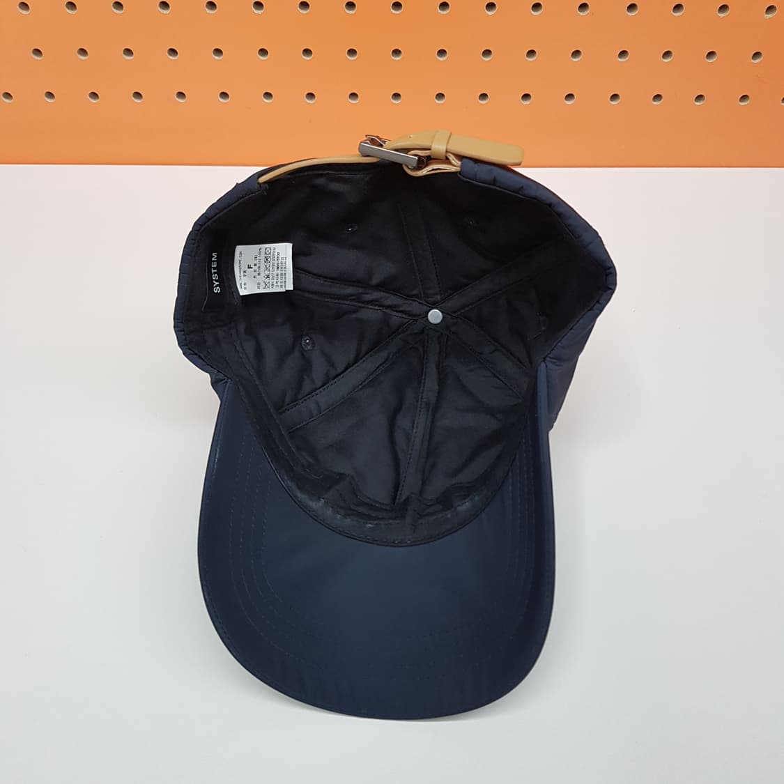 한섬 시스템옴므 2021  미니멀 폴리에스터 볼캡 상품이미지5