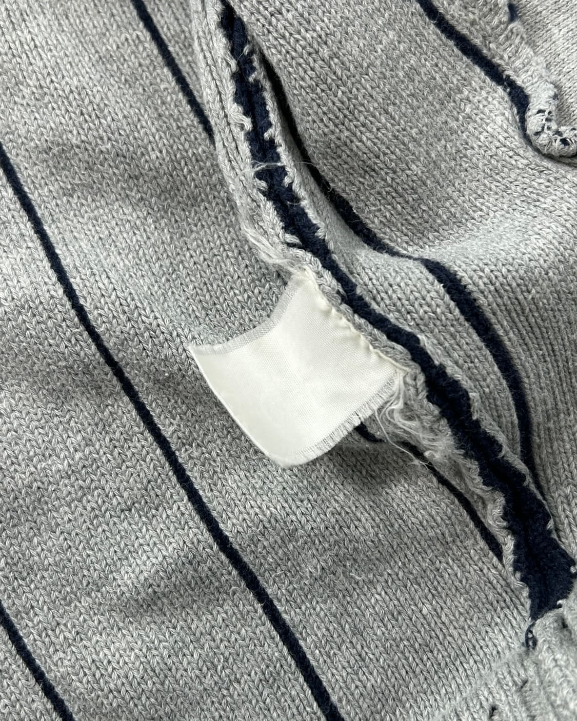 MLB 보스턴 스트라이프 니트 집업 상품이미지8