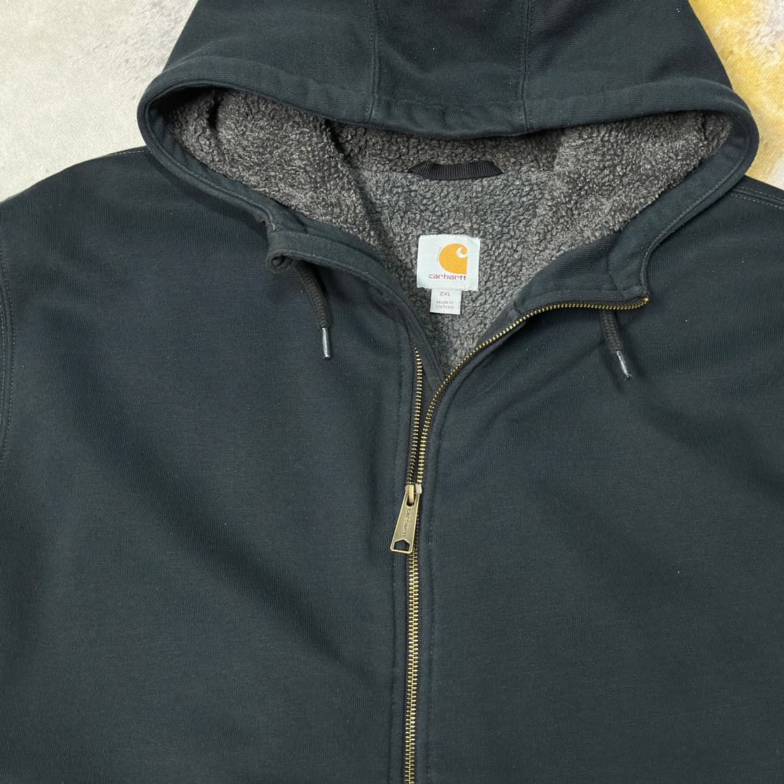 칼하트 레인디펜더 써멀 헤비웨이트 후드집업 xxl 상품이미지3