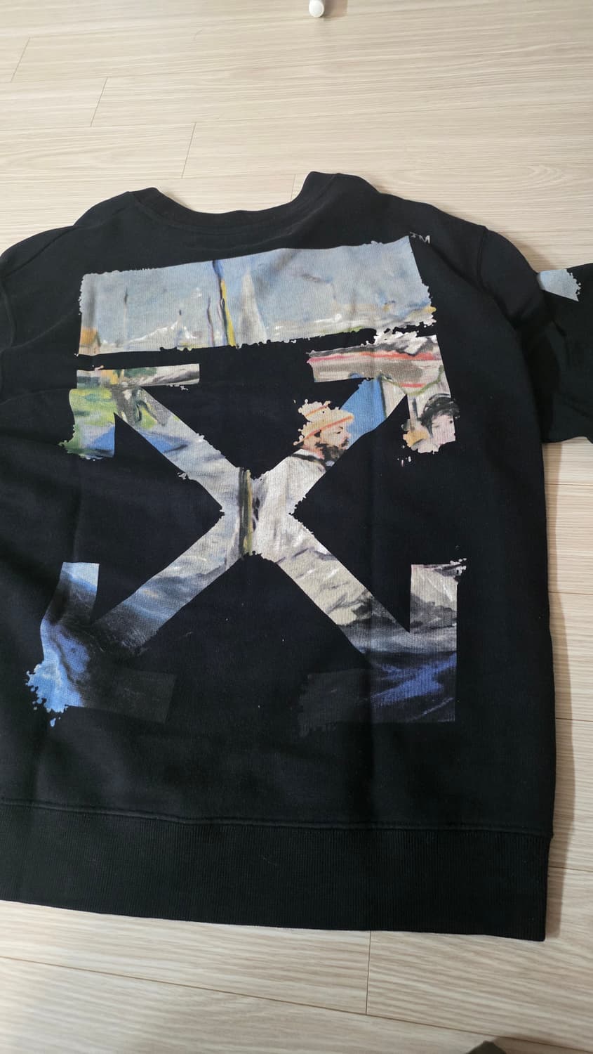 오프화이트 유화 맨투맨 2019 L 상품이미지1