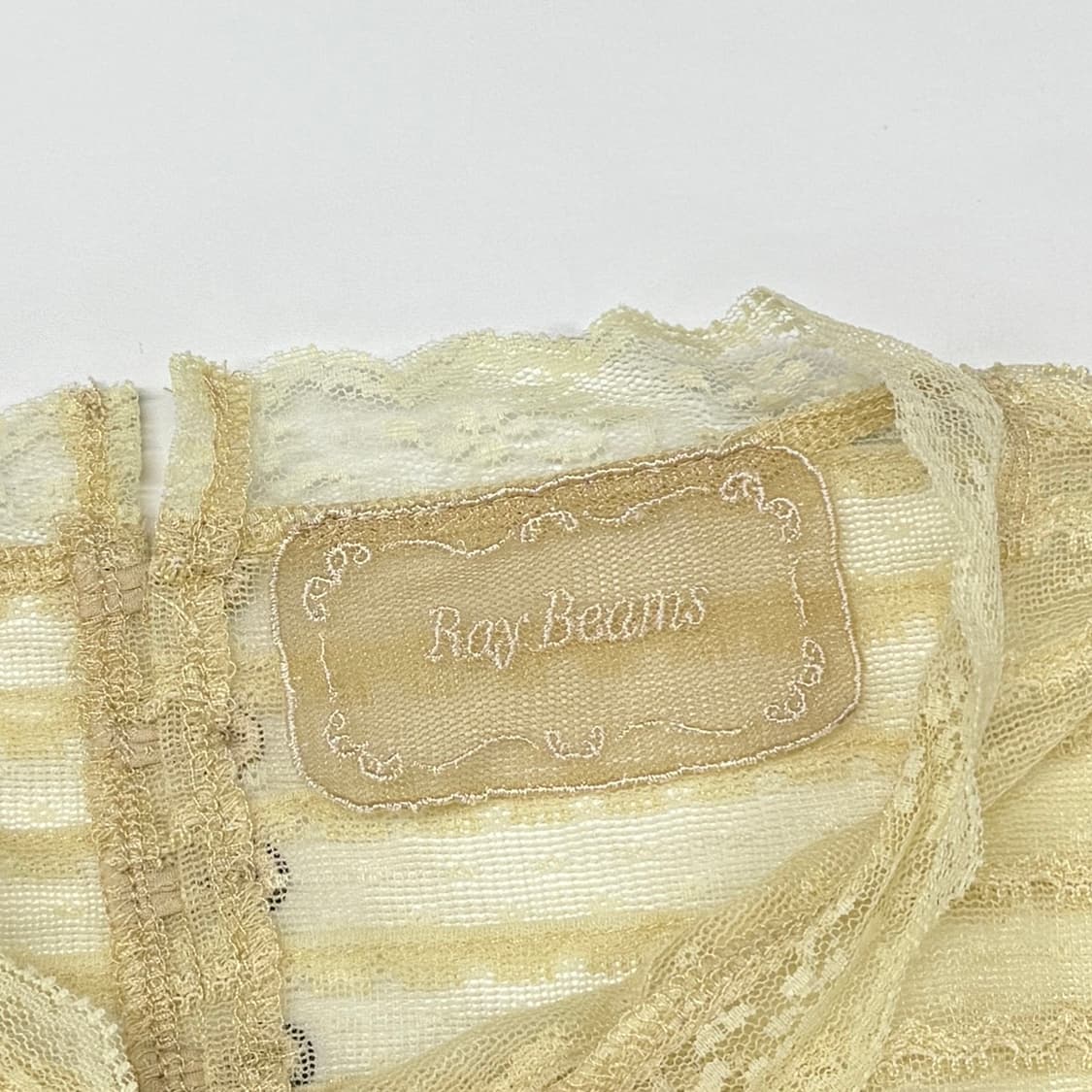 Ray Beams lace sheer top 상품이미지6