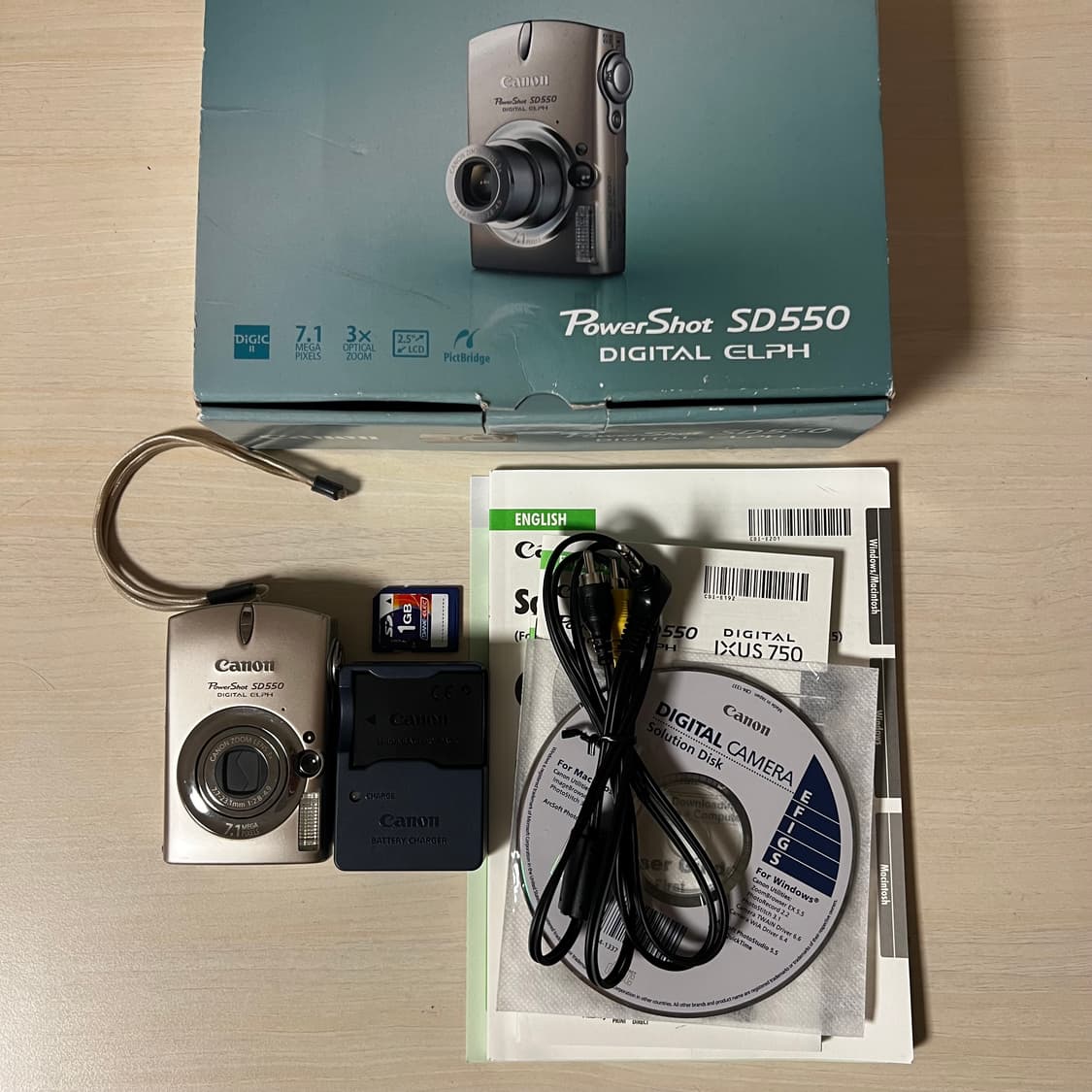 *풀박스/한글*canon 익서스 750(익시 700)빈티지디카 상품이미지6