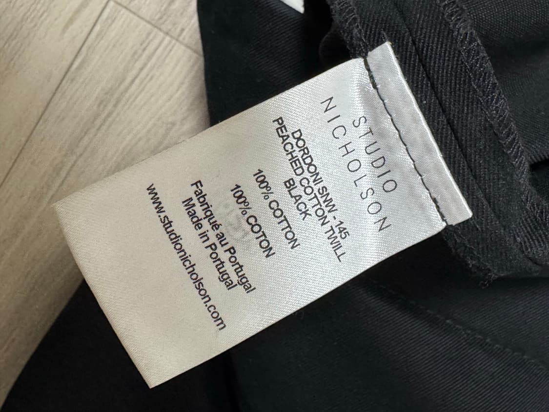 스튜디오니콜슨 도르도니(dordoni)팬츠 00 상품이미지5