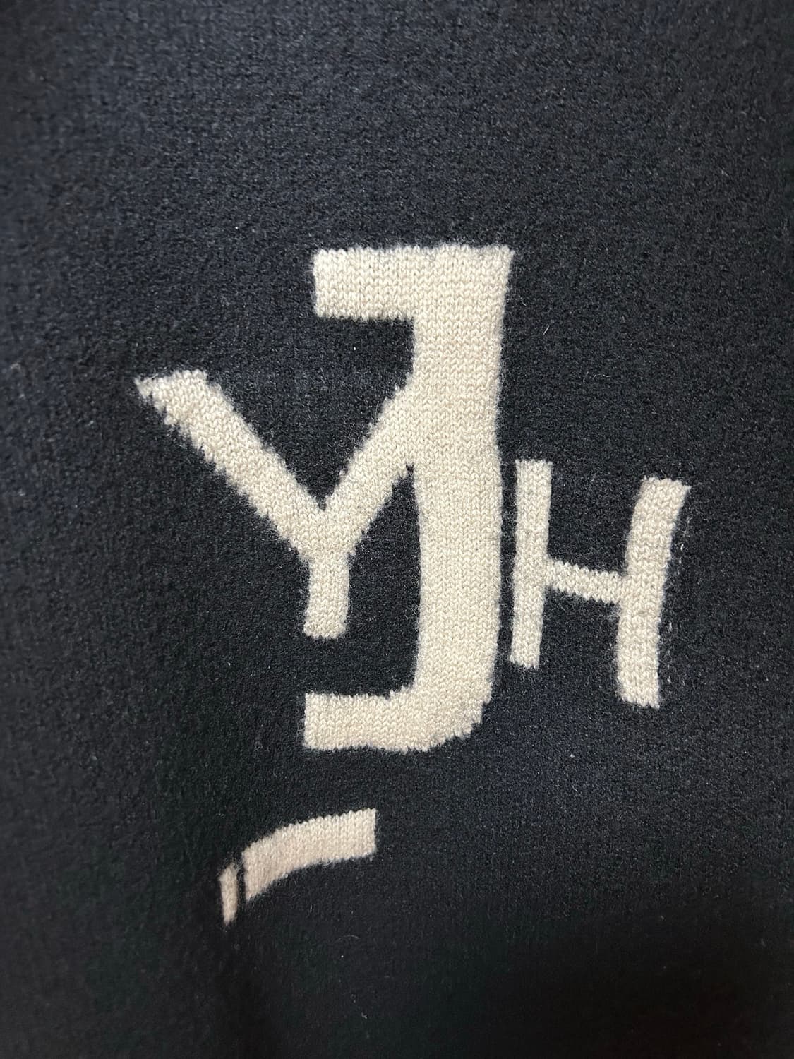 Yohji yamanoto Pour Homme Laine 울 터틀넥니트 상품이미지2