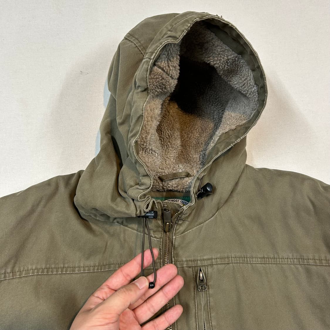 XL) CABELAS USA 워크웨어 덕 캔버스 액티브 자켓 상품이미지5