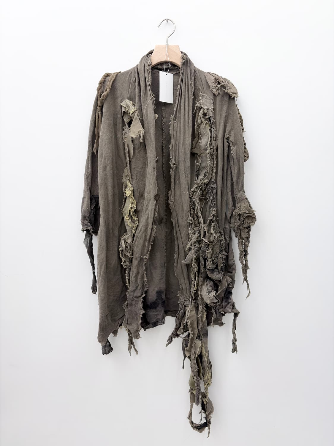 [SAMPLE] MULTI TEXTILE DRAPED OVER JACKE 상품이미지4