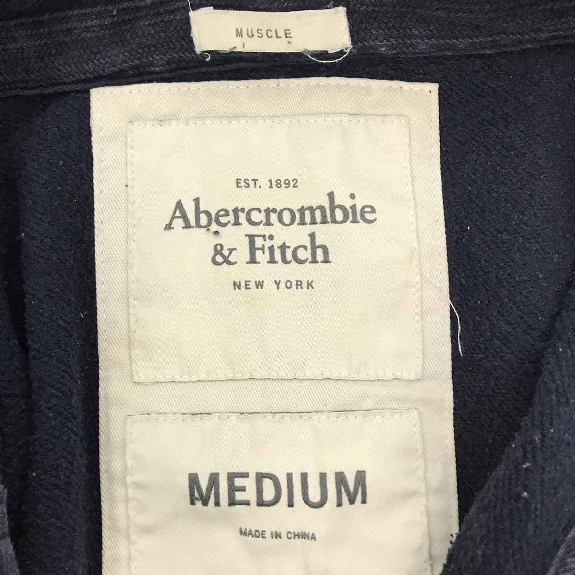 아베크롬비 Y2K 버튼 로고 후드집업 [M] 상품이미지4