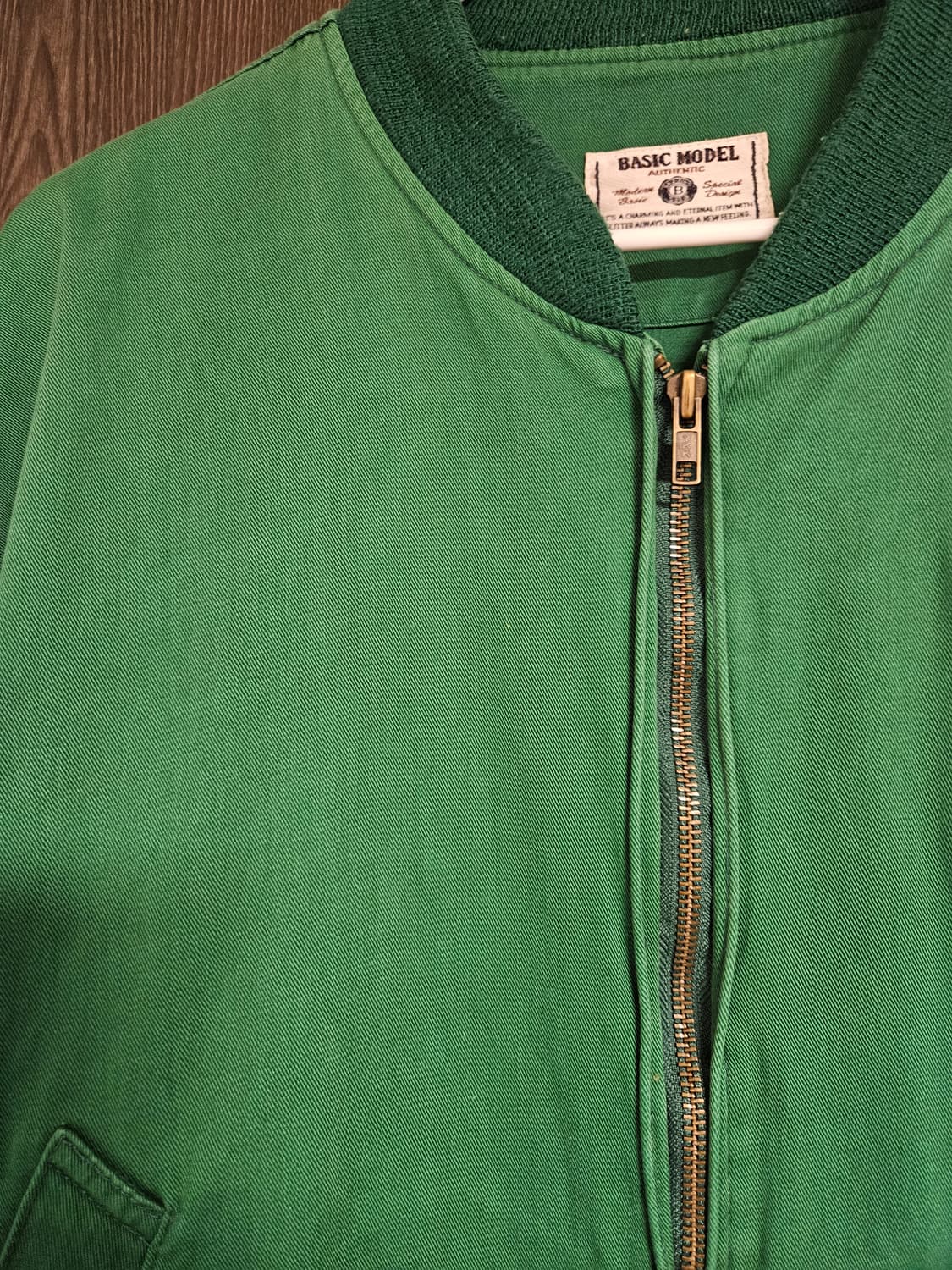 빈티지 스포츠 코튼 자켓 L (실측 100~105) 상품이미지6